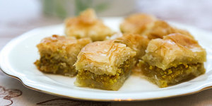 Пахлава с фисташками