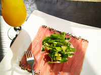 Карпаччо из тунца - пошаговый рецепт с фото - карпаччо из тунца - как готовить: ингредиенты, состав, время приготовления...