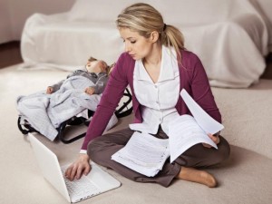 Как подработать во время декрета