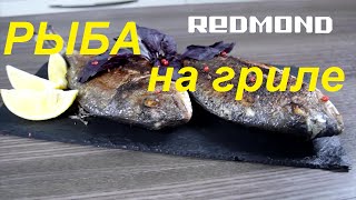 Рыба на гриле, видео рецепт для аэрогриля REDMOND RAG 241