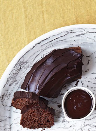 Рецепт : шоколадный кекс с перцем |