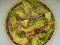 Салат с авокадо - пошаговый рецепт с фото - как приготовить - ингредиенты, состав, время приготовления