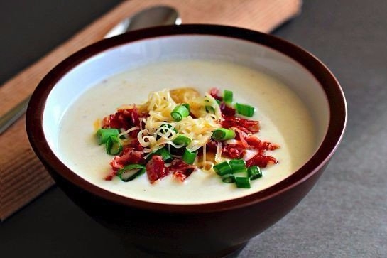 Густой сливочный картофельный суп-пюре - «Первое блюдо»