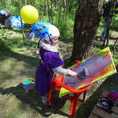 Где нарисовать свой первый холст. Детское 'Архстояние' в Конаково