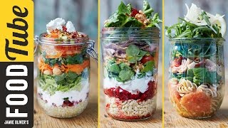 Healthy Jam Jar Salads | Jamie Oliver