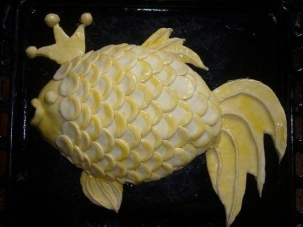 Рыбный пирог «Золотая рыбка» - «Второе блюдо»