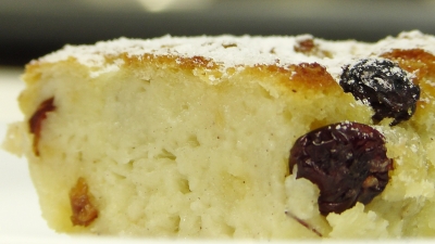 Хлебный пудинг с сухофруктами - «Видео уроки рецептов»
