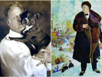 Владимир Боровиковский «Екатерина II на прогулке в Царскосельском парке», 1794 - «Дом»