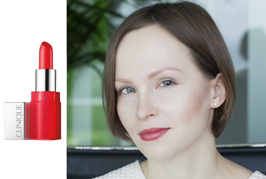 Полупрозрачная Clinique Pop Glaze, 03 Fireball Pop, Clinique - «Красота»