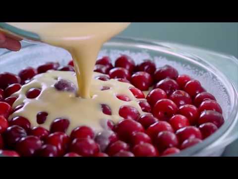 Французская кухня Клафути #вишневыйпирог - «Видео советы»