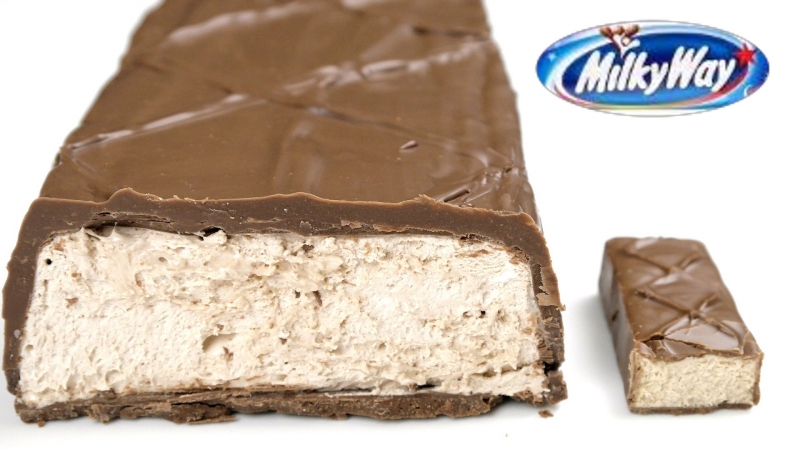 Гигантский батончик Milky Way  - «Видео советы»