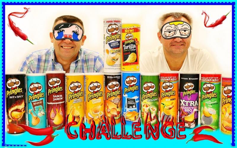 Вызов ЧИПСЫ ПРИНГЛС! PRINGLES CHALLENGE!  - «Видео советы»