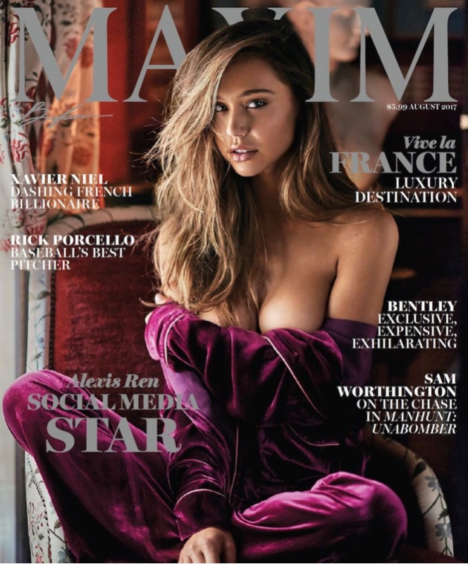Самая горячая обложка американского MAXIM этого лета!