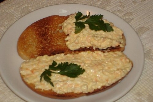 Еврейская сырно-чесночная закуска - «Закуски»
