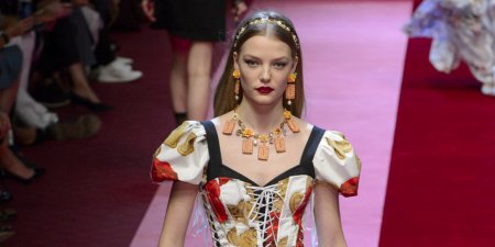 Dolce & Gabbana показали платья с апельсинами - «Стиль жизни»