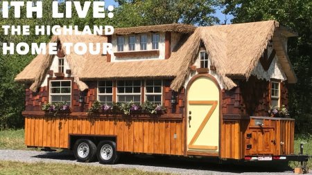 Incredible Tiny Homes Live: "The Highland"Completed Home Tour  - «Видео советы»