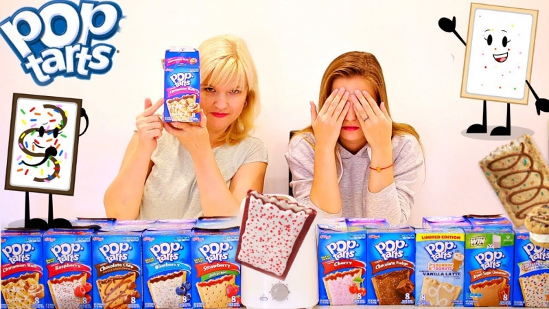 ВЫЗОВ ПОП ТАРТ / POP TART CHALLENGE!  - «Видео советы»