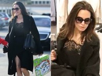 Кружево и разрез: Анджелина Джоли в смелом платье отправилась на шопинг - «Я как Звезда»