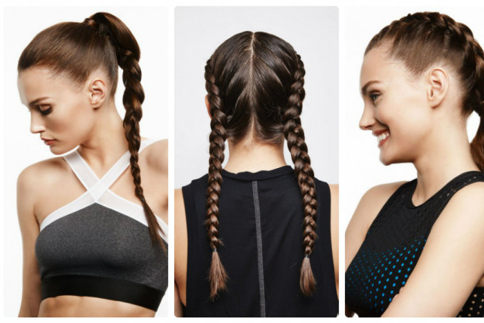 5 стильных причесок в спортзал, которые ты сделаешь за несколько минут - «Уход»