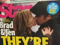 В Сети обсуждают целующихся Брэда Питта и Дженнифер Энистон - «Я как Звезда»