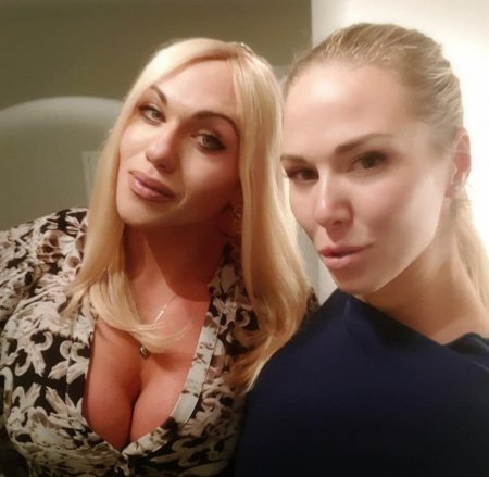 "Это точно женщина?": Мася Шпак показала подругу-бодибилдера - «Домашние Питомцы»