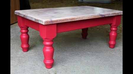 покраска деревянного стола переделка от Dovna Enterprises  - «Видео советы»