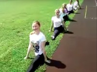 Тверские девушки сделали самый длинный шпагат - «Про жизнь»