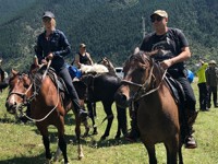 Валерия и Пригожин побывали в конном походе на Кавказе - «Я как Звезда»