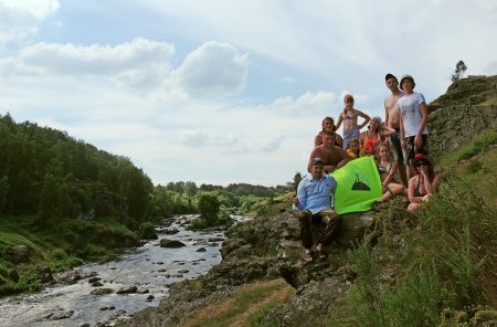 Сплав по реке с детьми на Урале: пороги и футбол - «Путешествия»