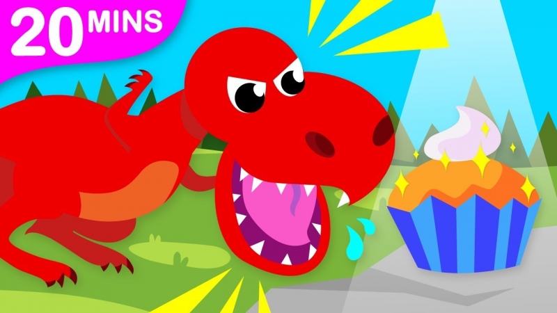 Do you Like Dinosaurs? | Baby T-Rex | Dinosaur Dance and more Dinosaur Songs by Little Angel  - «Видео советы»