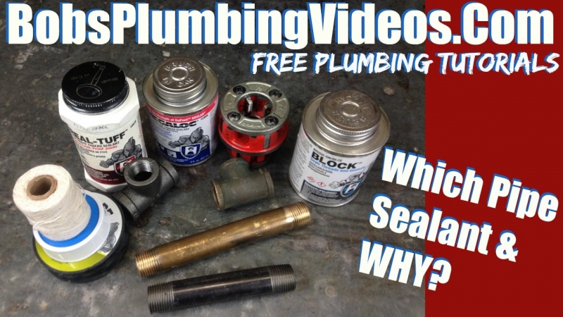 Pipe Thread Sealant / Which Pipe Sealant & Why!  - «Видео советы»