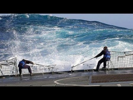 The Greatest STORM in the WORLD 2017, big Waves 20 m  - «Видео советы»