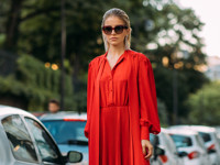 Вещь дня: красное платье - «Я и Мода»