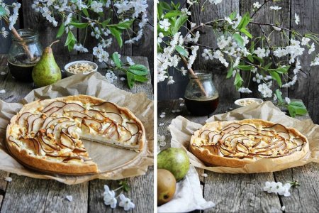 Готовьте и наслаждайтесь: тарт с адыгейским сыром и грушами - «Я и Кухня»
