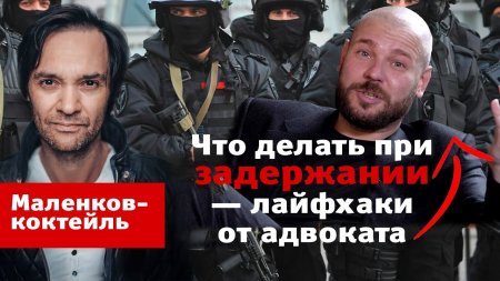 Маленков-коктейль 29: Что делать при задержании — лайфхаки от адвоката  - «Видео советы»