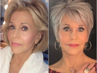 82-летняя Джейн Фонда помолодела с новой прической - «Я как Звезда»