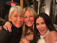 Гвинет Пэлтроу и Деми Мур без макияжа блистали на вечеринке - «Я как Звезда»