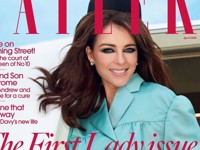 Элизабет Херли в образе Мелании Трамп появилась на обложке Tatler - «Я как Звезда»