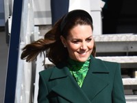 Кейт Миддлтон прилетела в Ирландию в зеленом тотал-луке - «Я как Звезда»
