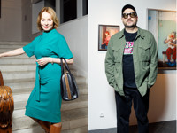 Эппле, сестра Стриженовой и Серебренников посетили открытие выставки - «Я как Звезда»