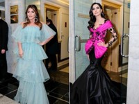 Жасмин в «облаке» воланов, шикарная Зара, Алсу и другие звезды стали гостями показа Юдашкина - «Я как Звезда»