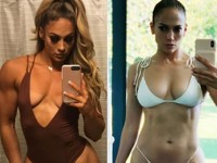 У Дженнифер Лопез появился двойник-бодибилдер (фото) - «Я как Звезда»