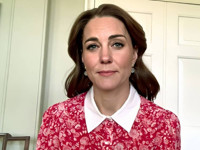 Кейт Миддлтон в платье с цветочным принтом записала социальный ролик - «Я как Звезда»