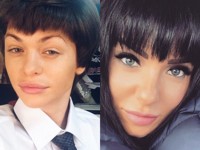 Анну Хилькевич с короткими темными волосами сравнили с Юлией Волковой - «Я как Звезда»