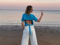 Собчак в кроссовках кислотного цвета показала яркий спортивный образ - «Я как Звезда»