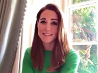 Кейт Миддлтон похвасталась новой прической во время онлайн-встречи - «Я как Звезда»