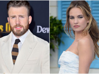 Крис Эванс и Лили Джеймс спровоцировали слухи о романе - «Я как Звезда»