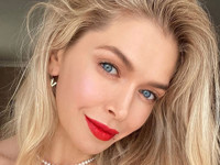 Вера Брежнева показала эффектный макияж с красной помадой - «Я как Звезда»