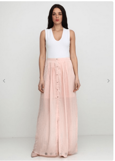 Юбка в пол: секреты образа