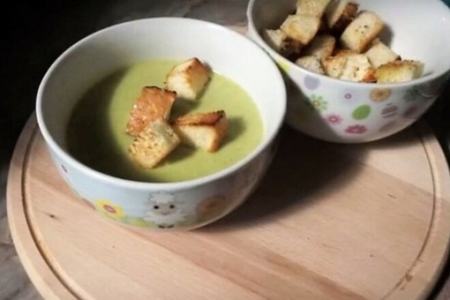 Суп из кабачков с цветной капустой и брокколи - «Первое блюдо»